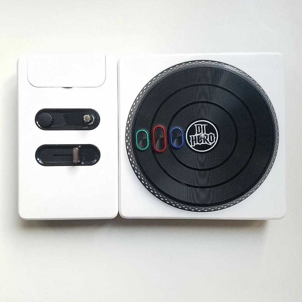 PlayStation 3 Dj Hero white turntable